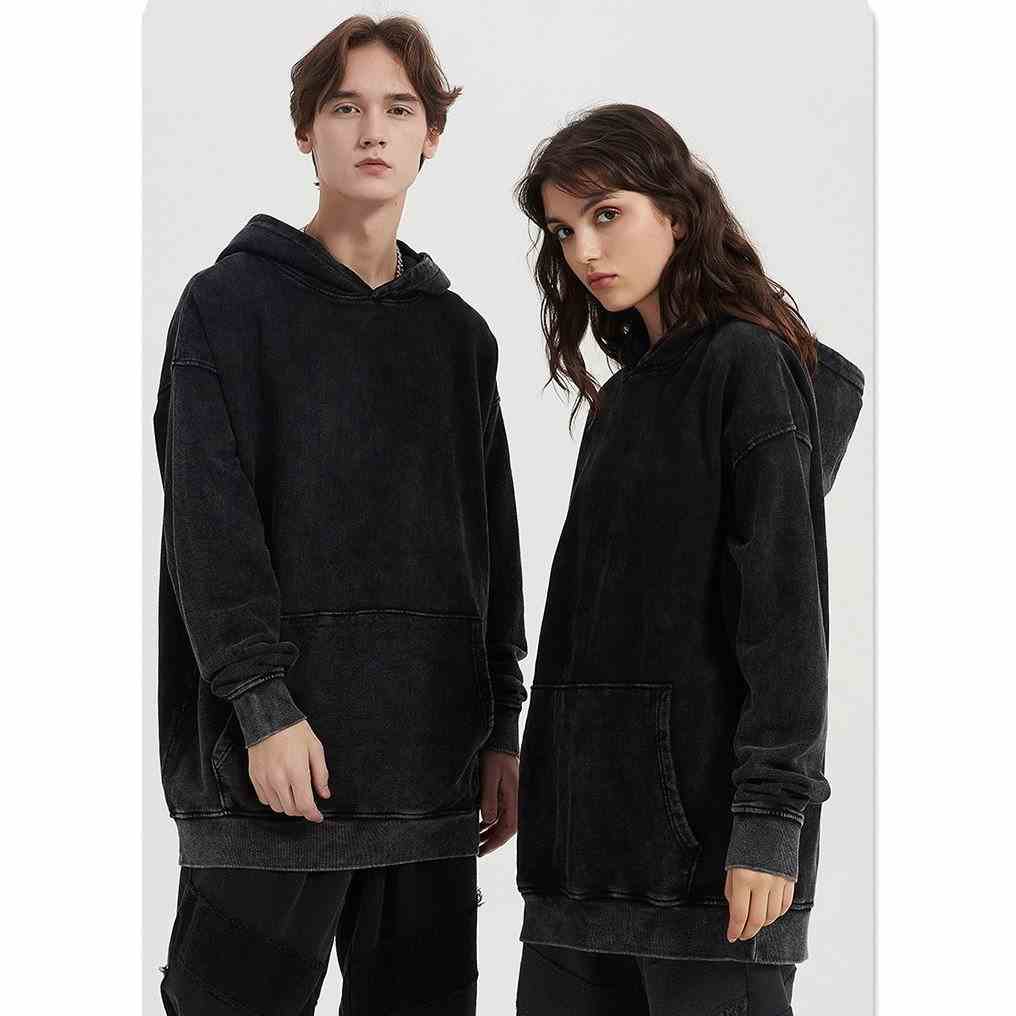 Áo Hoodie Nỉ bông WASH TRƠN HOGOTO CLUB , áo hoodie nam nữ nỉ bông cotton