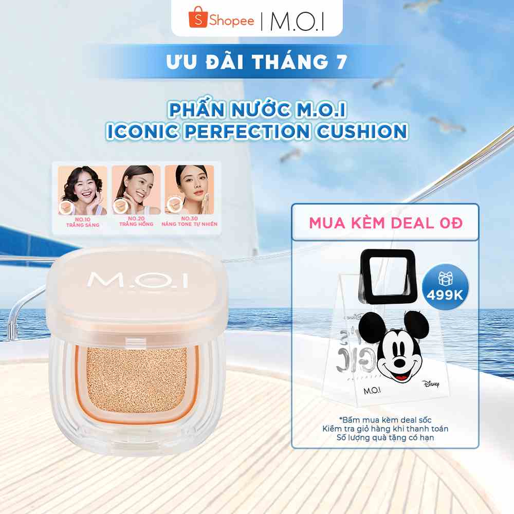 Phấn nước M.O.I Iconic Perfection Cushion phiên bản giới hạn SPF 50+/PA+++ 12g