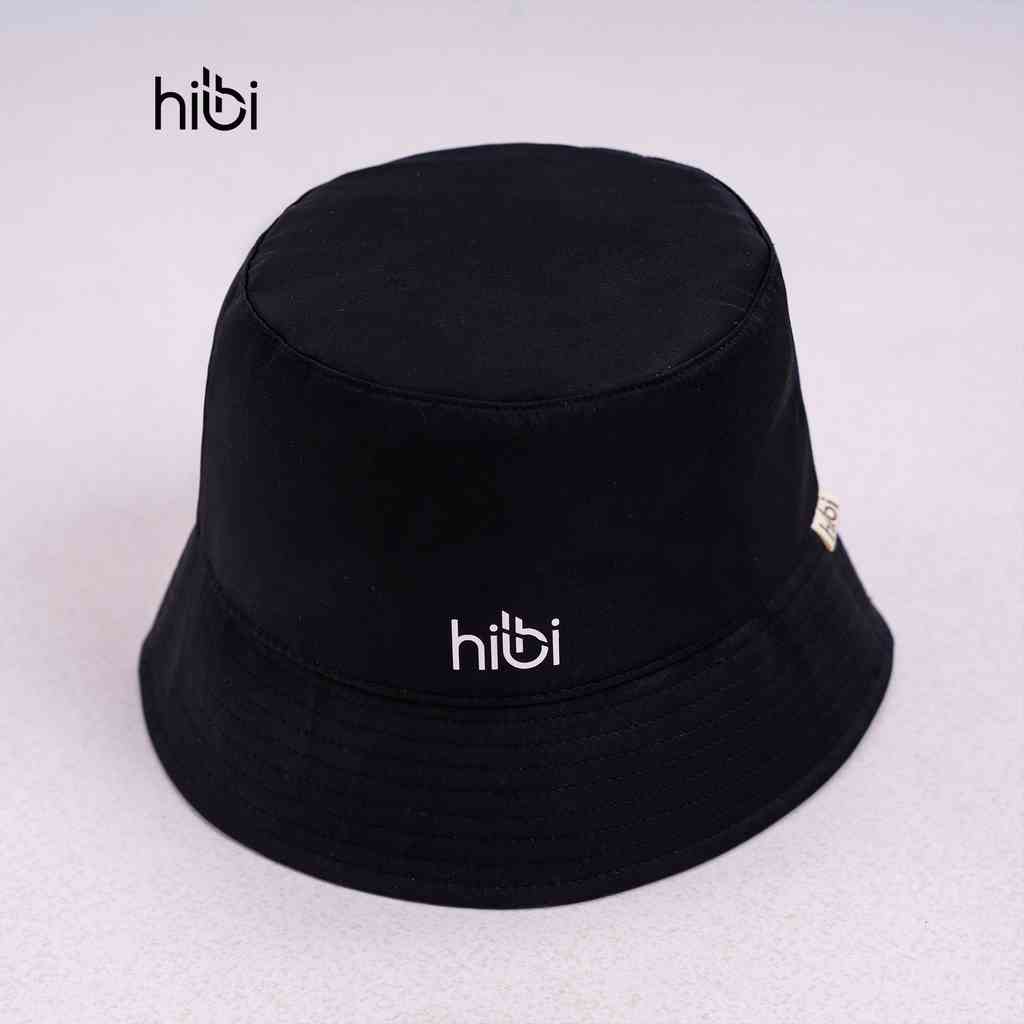 Mũ bucket vành cụp Hibi Sports A009 in chữ basic, vải dù trơn thoáng mát, dành cho nam nữ