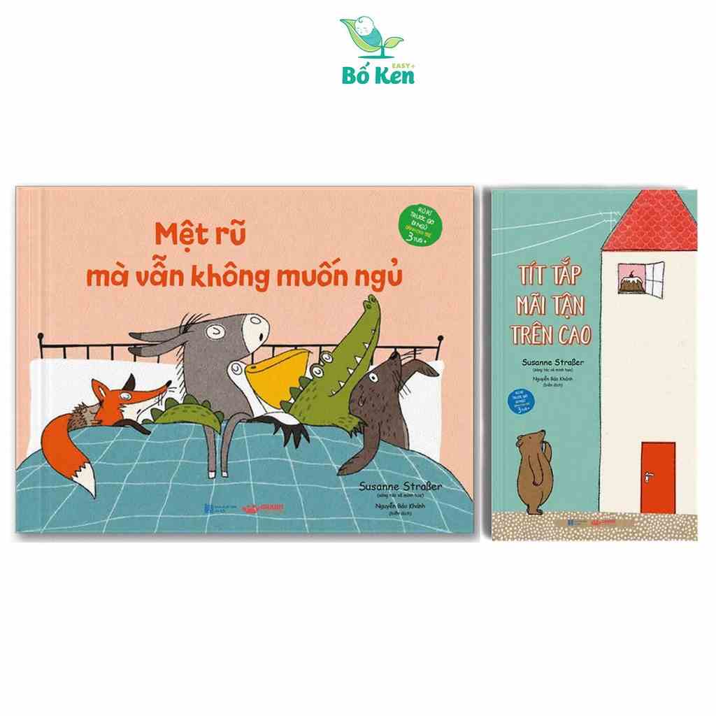 [Mã BMLT30 giảm đến 30K] Sách- Bộ 2 Cuốn Rủ Rỉ Trước Giờ Đi Ngủ: Tít Tắp Mãi Tận Trên Cao, Mệt Rũ Mà Vẫn Không Muốn Ngủ