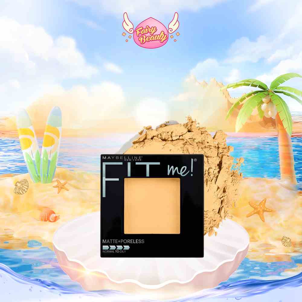 [MAYBELLINE NEW YORK] Phấn Phủ Mịn Nhẹ Kiềm Dầu Hoàn Hảo Fit Me Matte Poreless Powder 8.5g