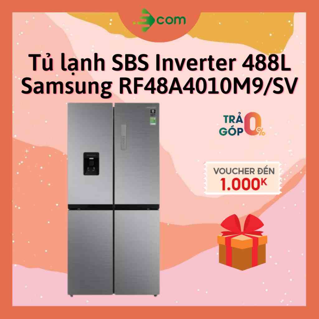 TỦ LẠNH SAMSUNG INVERTER 488L RF48A4010M9/SV