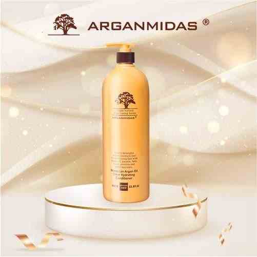 [Mã BMLTB35 giảm đến 35K đơn 99K] Dầu xả dưỡng tóc Arganmidas tinh chất Moroccan size Salon 1000ml