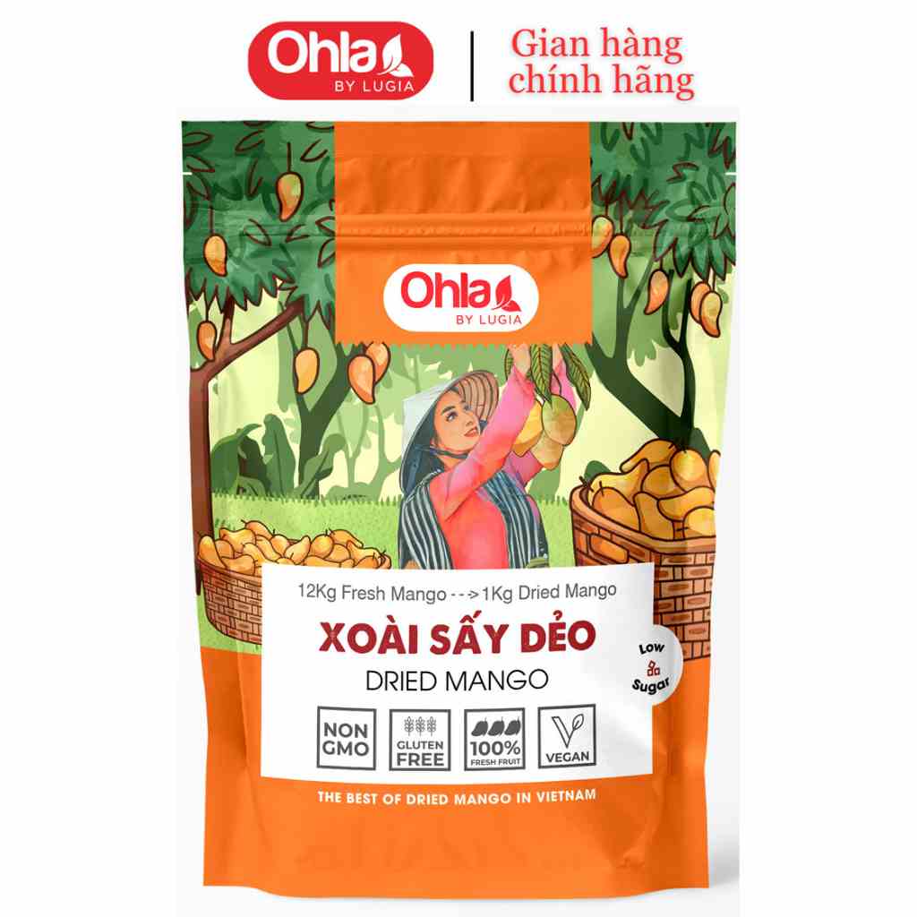 Xoài sấy dẻo Ohla 1kg