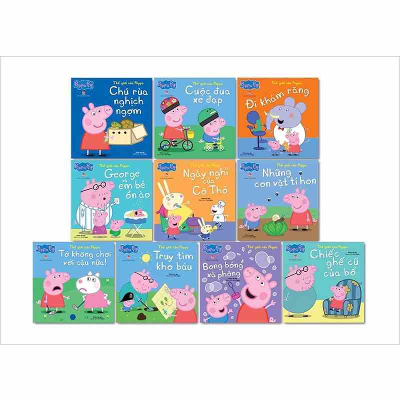 Sách - Thế giới của Peppa - Lẻ 1 quyển tự chọn