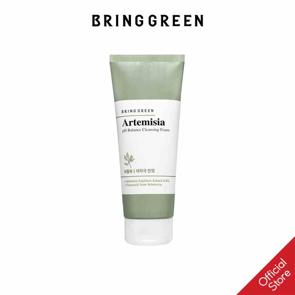 [Mã BMLTA35 giảm đến 35K đơn 99K] Sữa Rửa Mặt Chiết Xuất Ngải Cứu BRING GREEN ARTEMISIA pH BALANCED CLEANSING FOAM 250ml