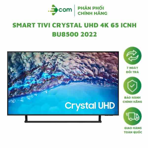 UA65BU8500 - Smart Tivi Samsung UHD 4K 65 inch UA65BU8500KXXV Mới 2022