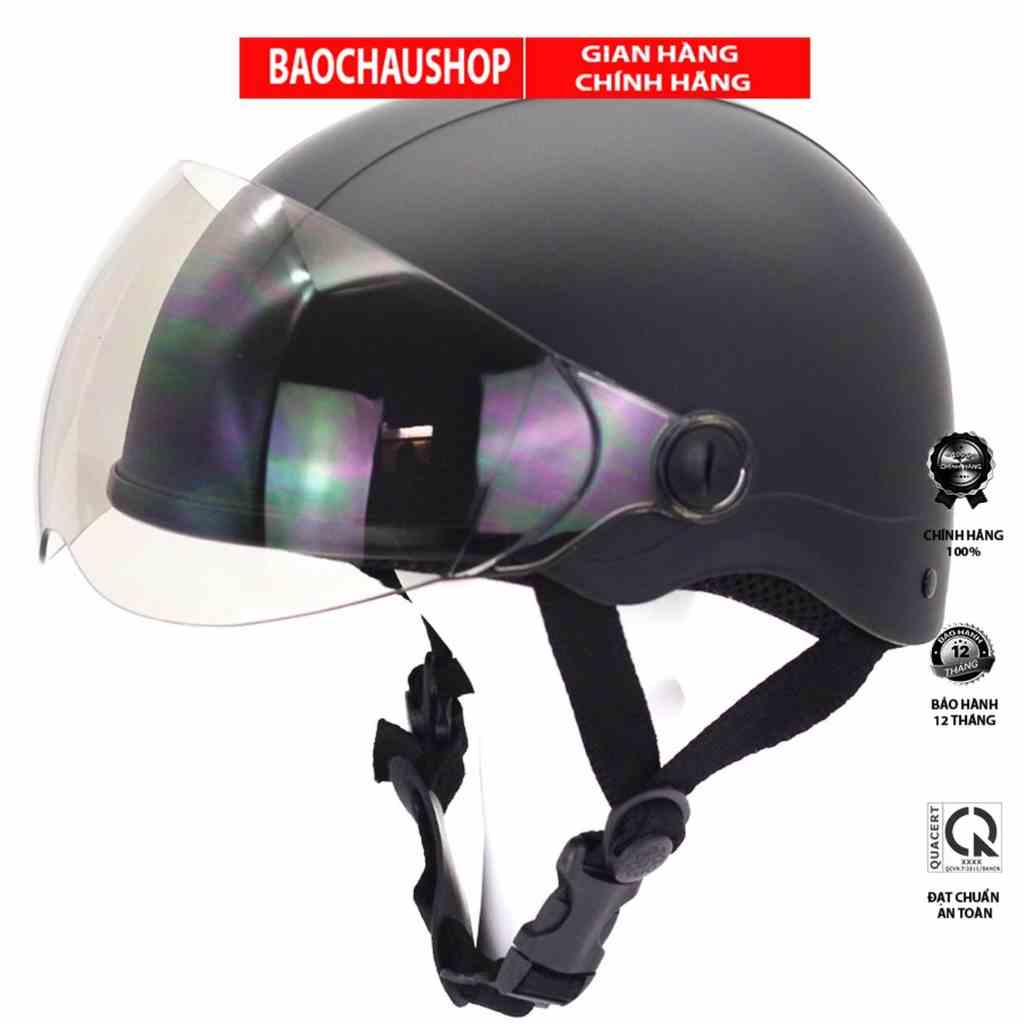 [Mã BMLTB35 giảm đến 35K đơn 99K] [ĐỦ MÀU] Mũ Bảo Hiểm Nữa Đầu Có Kính HP Helmet HP02K - Bulldogshop