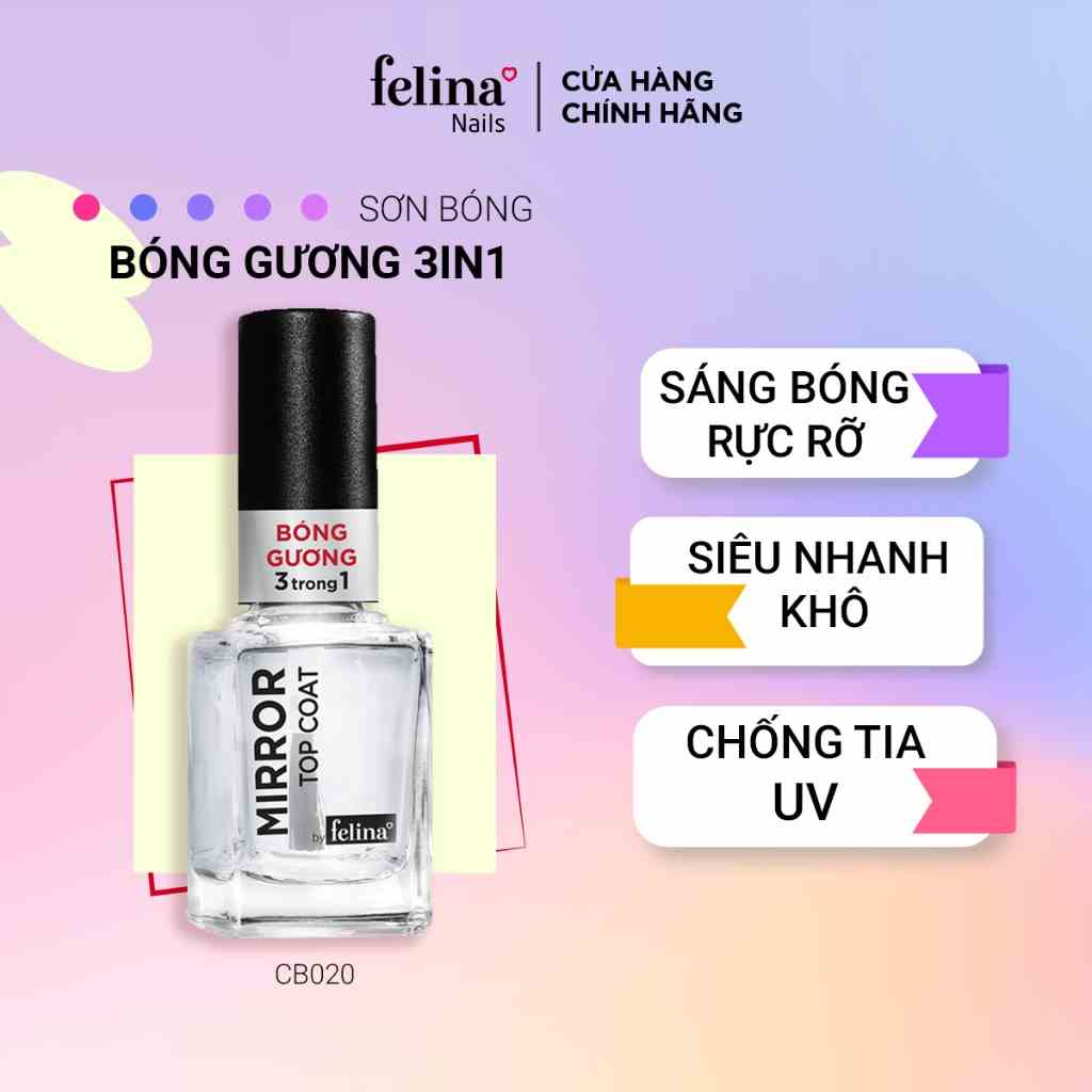 Sơn bóng gương Felina 3 trong 1