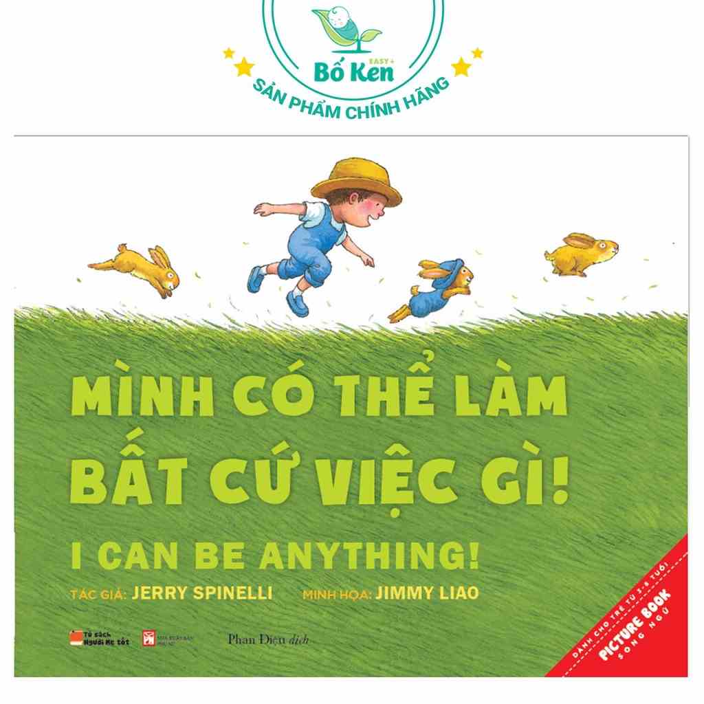 [Mã BMLT30 giảm đến 30K] Sách Mình Có Thể Làm Bất Cứ Việc Gì [Picture Book Song Ngữ]