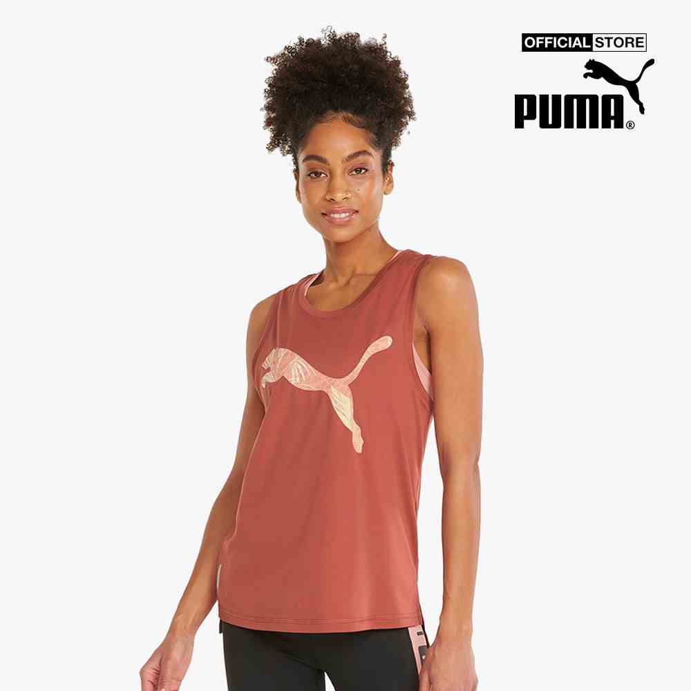 PUMA - Áo thun thể thao nữ sát nách Favourite Cat Muscle 520256-22