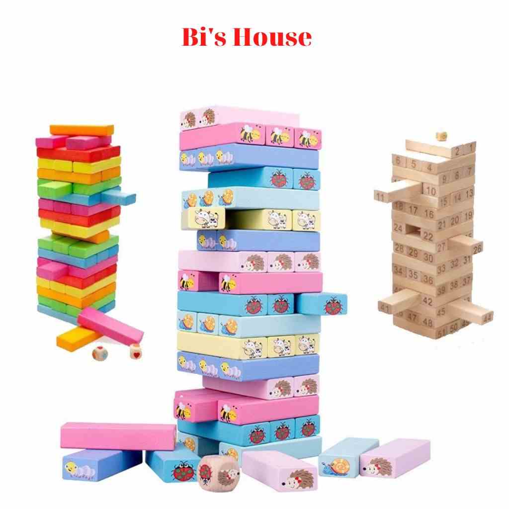 [Mã BMLTB35 giảm đến 35K đơn 99K] Đồ chơi rút gỗ Bis House