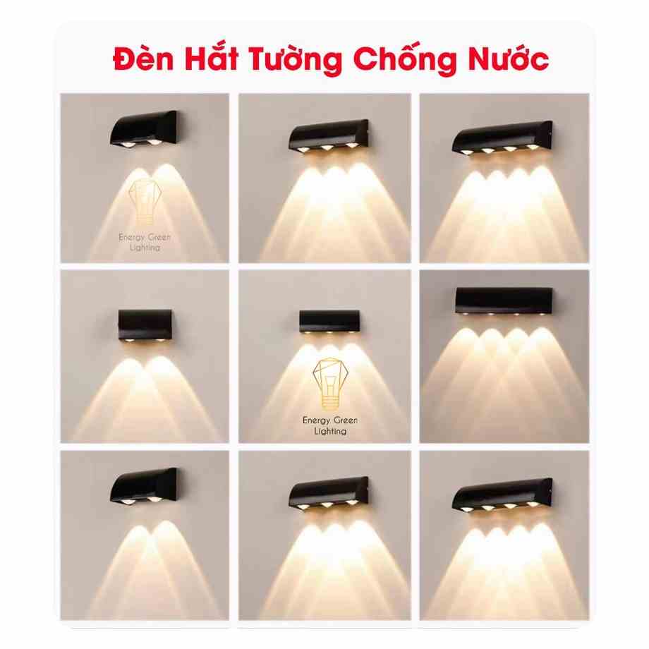 Đèn Hắt Tường Energy Green Lighting Chống Nước DT-22093 - Ánh Sáng Vàng - Bảo Hành 12 Tháng