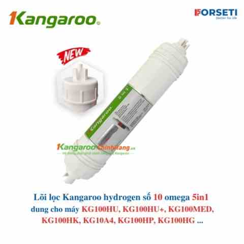 LÕI LỌC NƯỚC KANGAROO HYDROGEN SỐ 10 OMEGA 5 IN 1 (5in1) có thể dùng cho: KG100HU, KG100HU+, KG100MED, KG100EED, KG100EE