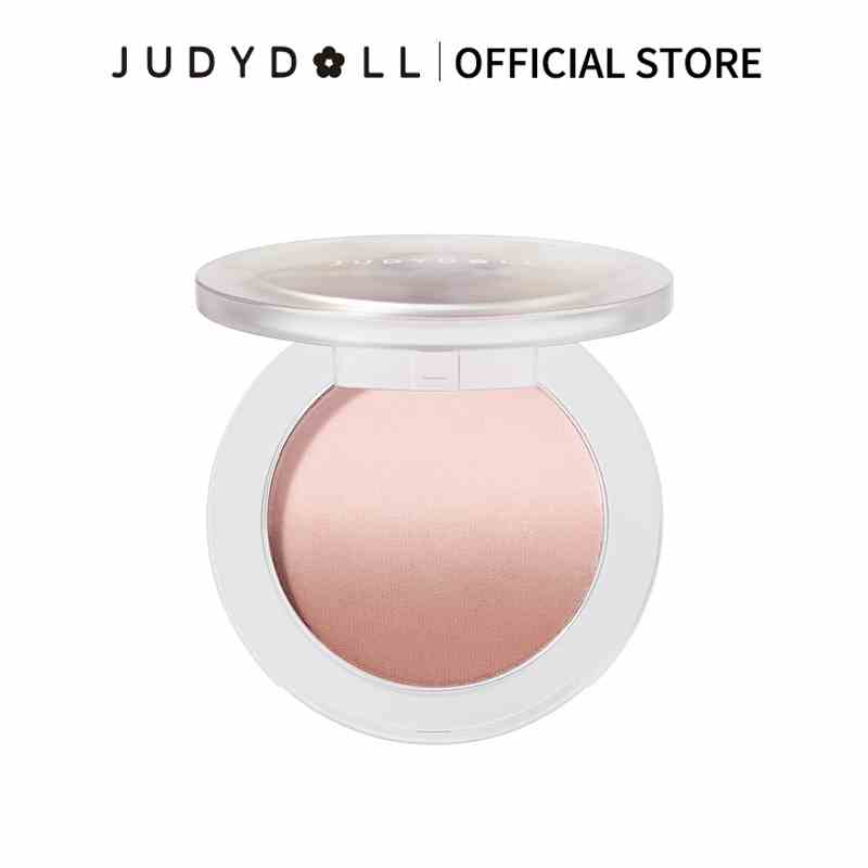 Phấn má hồng JUDYDOLL màu sắc hồng đào gradient lì làm sáng tự nhiên làm đẹp dành cho học sinh