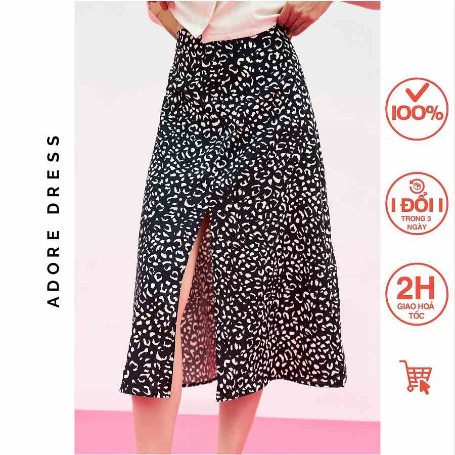 Chân váy midi skirts tuytsy 4 màu  xẻ thân trước 311SK2005  ADORE DRESS