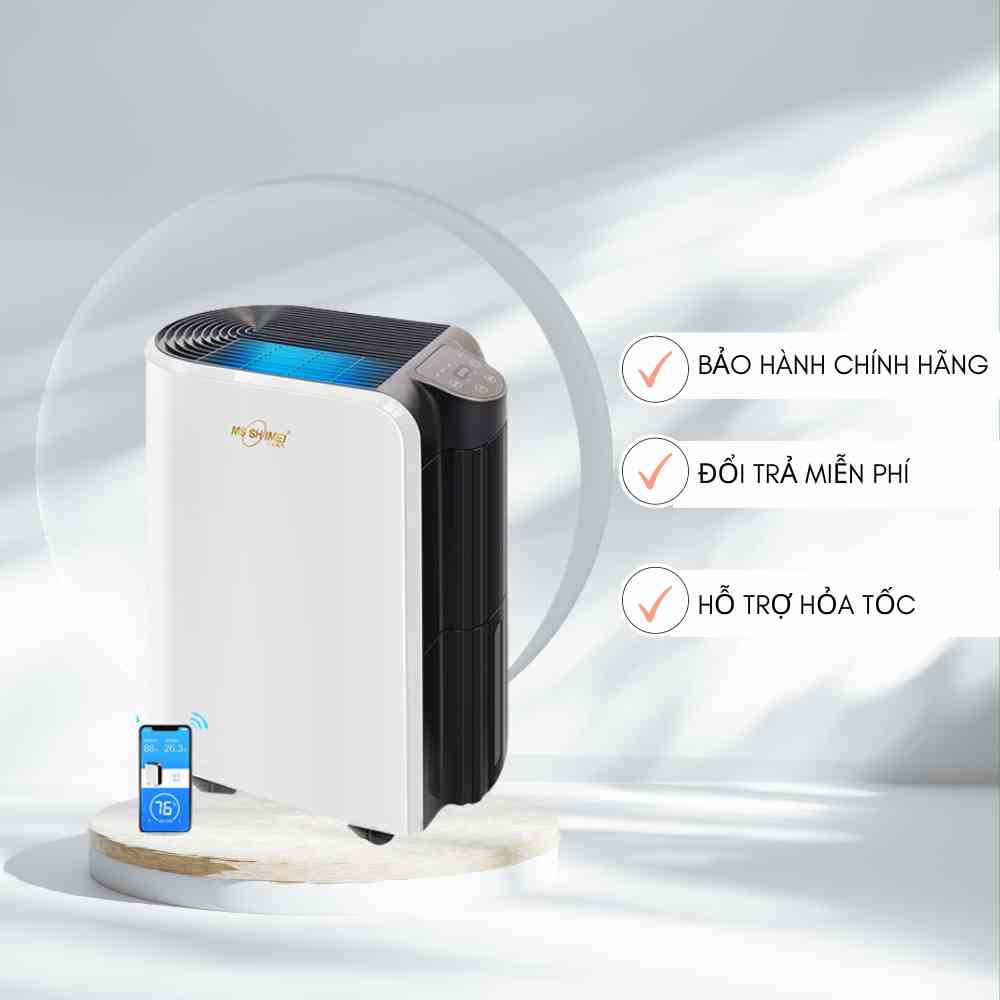 Máy Hút Ẩm Cao Cấp, Máy Lọc Không Khí RULAX Công Suất Tới 280W Hút Ẩm 20 Lít/ Ngày Chống Ẩm Mốc_Bảo Hành Chính Hãng