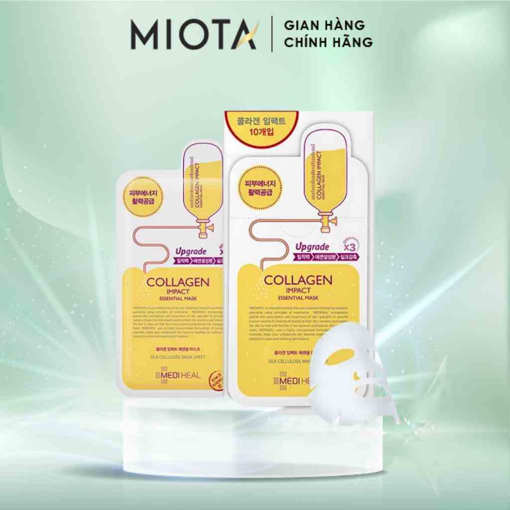 Mặt Nạ Chống Lão Hóa, Dưỡng Da Căng Mịn Mediheal Collagen Impact Essential Mask Ex Lẻ 1 Miếng 25ml