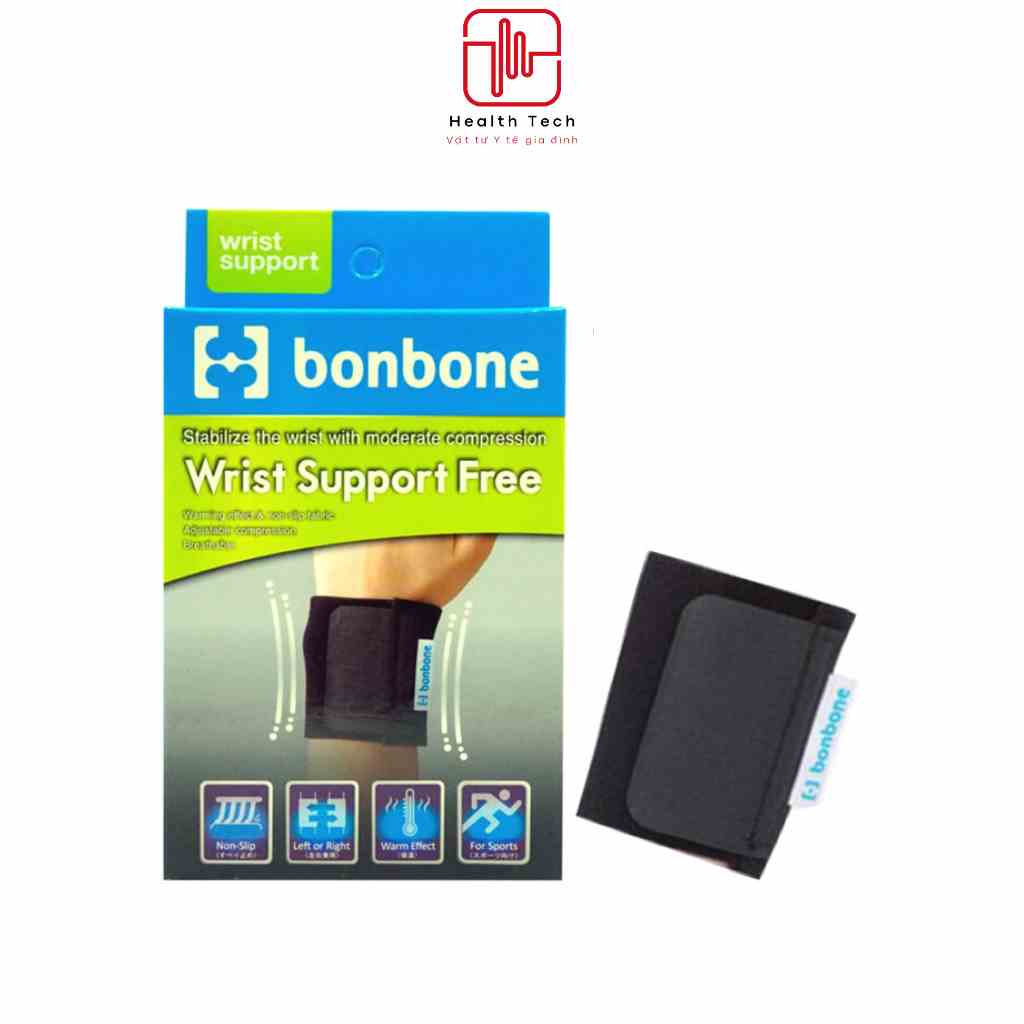 Đai nẹp cổ tay Bonbone Standard Wrist Supporter hỗ trợ giảm thiểu chấn thương khi vận động - Healthtech