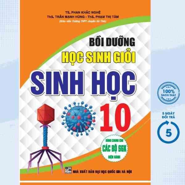 Sách Bổ Trợ - Bồi Dưỡng Học Sinh Giỏi Sinh Học 10 (Dùng Cho Các Bộ SGK Hiện Hành) ( Phan Khắc Nghệ ) - HA