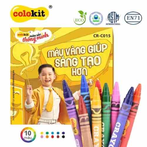 Combo 50 Bộ Sáp màu Colokit CR-C015