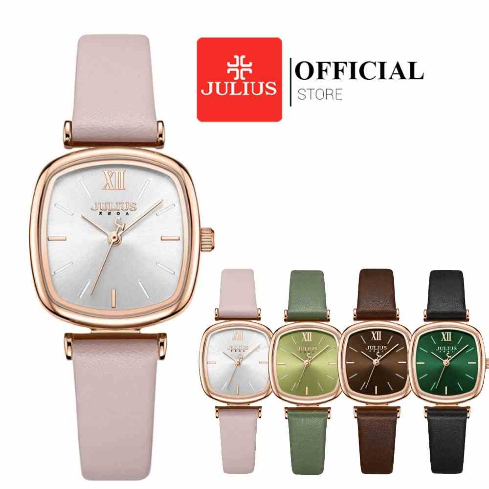 Julius Official | Đồng hồ nữ Julius JA-1342 dây da