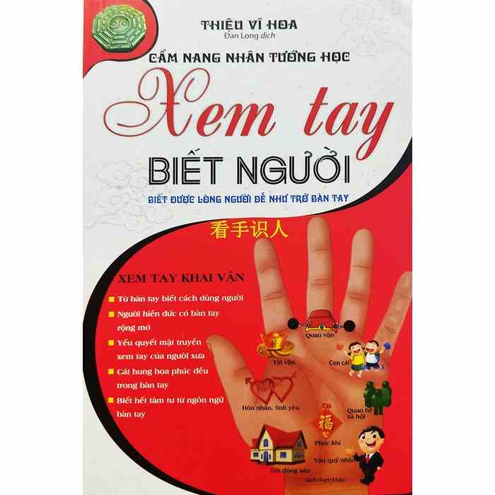 Sách - Cẩm Nang Nhân Tướng Học - Xem Tay Biết Người