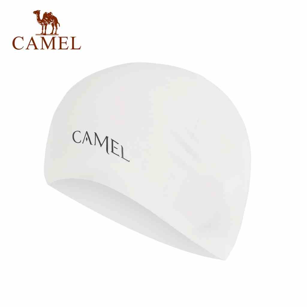 Mũ bơi CAMEL bảo vệ tai chống thấm nước bằng chất liệu silicone