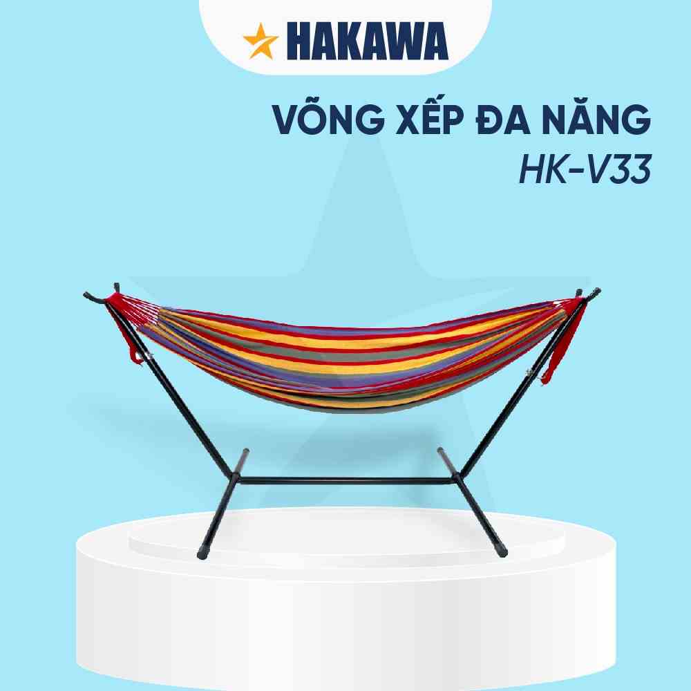 Võng xếp cao cấp HAKAWA HK-V33 - Bảo hành chính hãng 25 năm