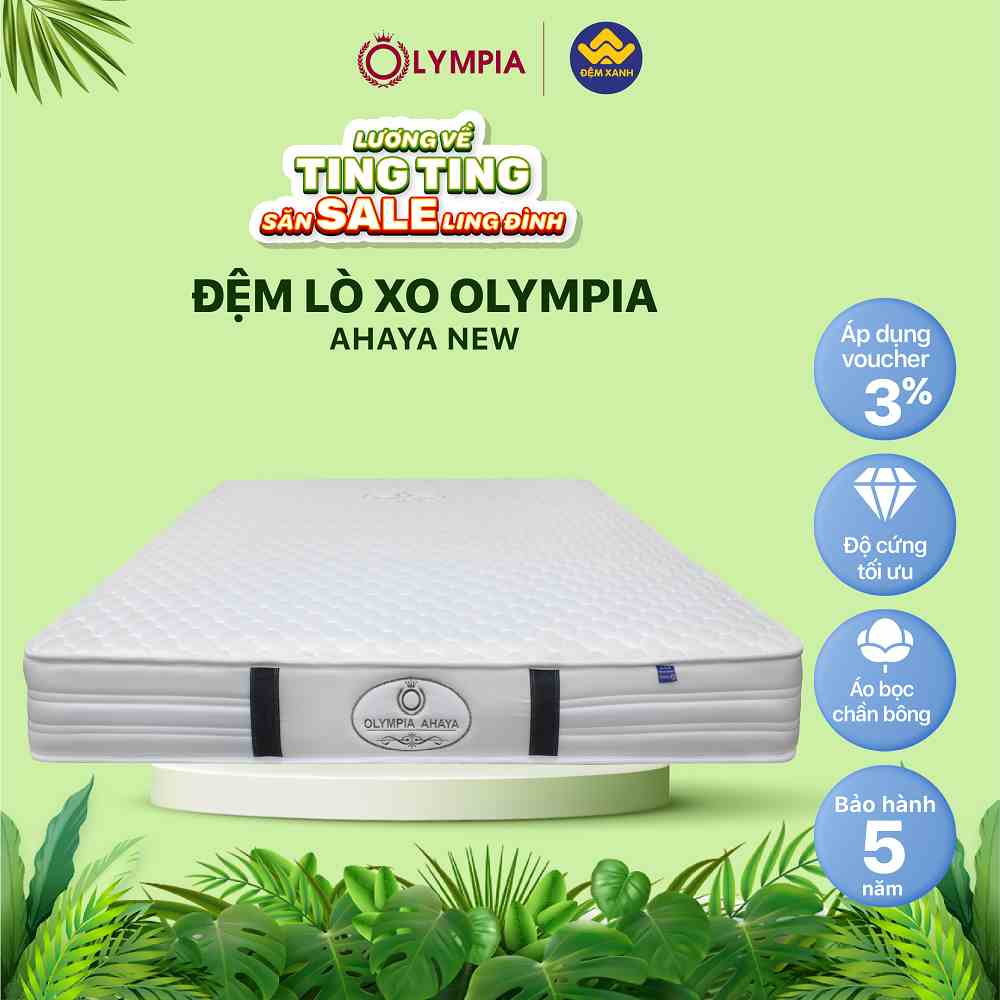 Đệm lò xo Olympia Ahaya dày 23cm