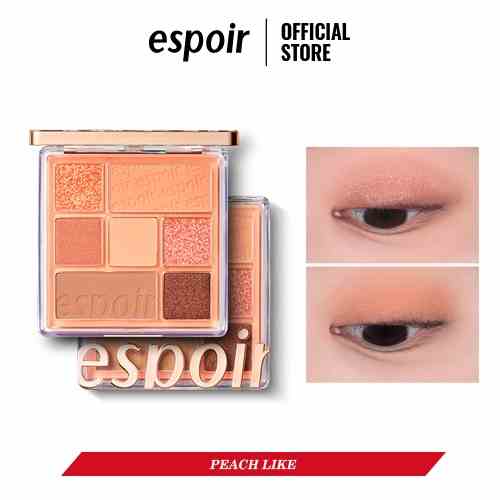 Bảng Phấn Mắt 7 Màu Espoir Real Eye Palette Peachy Like 7.1gr