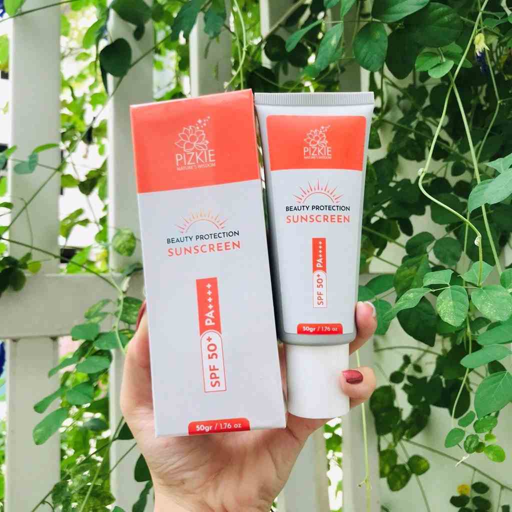 [Mã BMLTB35 giảm đến 35K đơn 99K] Kem Chống Nắng PIZKIE BEAUTY PROTECTION SUNSCREEN 50gr