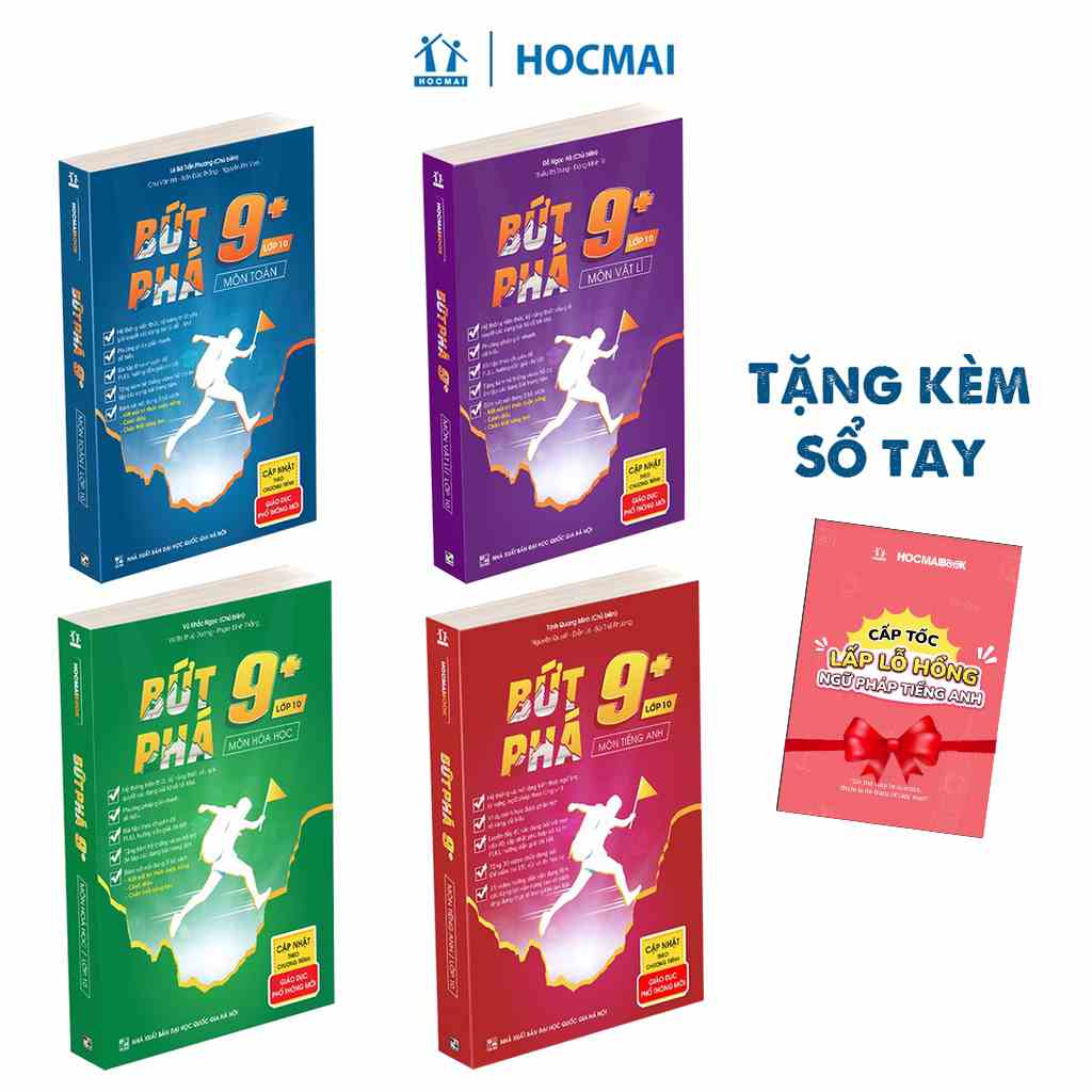 [LỚP 10] - Sách Bứt Phá 9+ Lớp 10 (Theo Chương Trình GDPT Mới) - HOCMAI