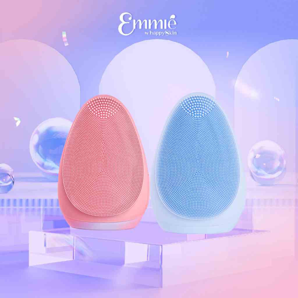 MUA 1 ĐƯỢC 2: Mua 1 Máy rửa mặt Premium Facial Cleansing Brush - Sonic Heat tặng Máy Rửa Mặt Emmié Premium Facial Cleans