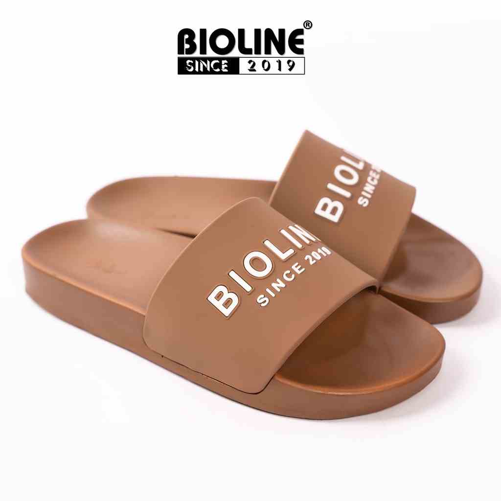 CS05 - Dép lê Quai Ngang nam nữ Unisex Slipper chất liệu Cao Su Non và đế đúc PU chính hãng BIOLINE