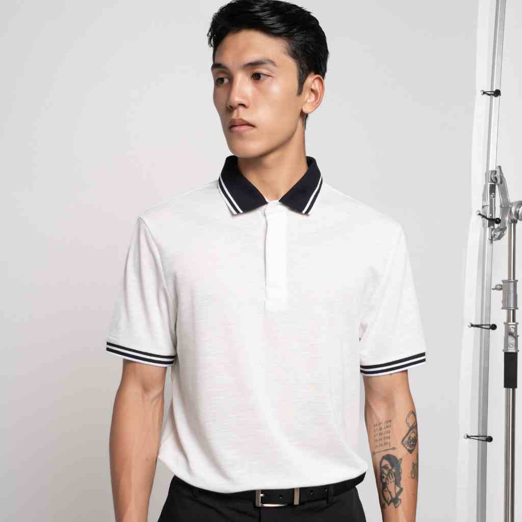 Áo Polo nam ngắn tay có cổ mềm mịn Highway (Menswear) Kenzie