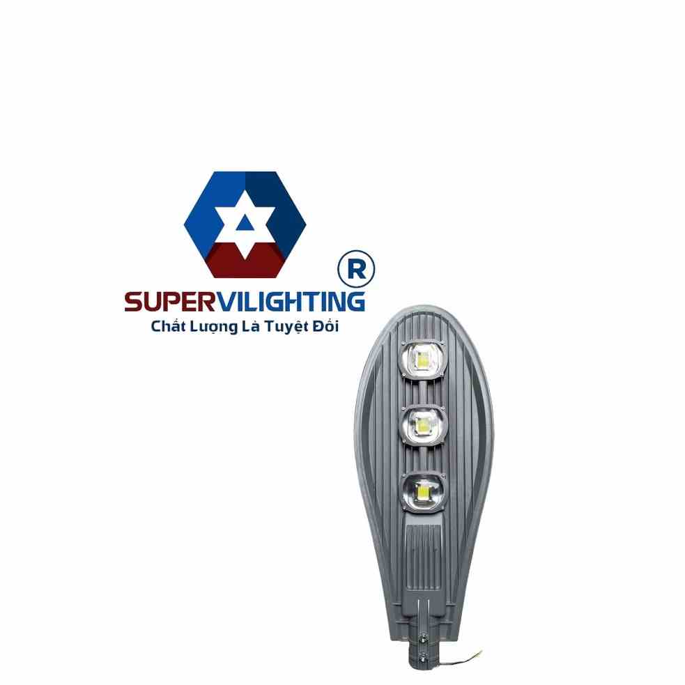 Đèn Đường lá, SuperVilighting, MS ĐL-50-200W, Ánh sáng 3000-6500k, Lấy sáng đường, ngõ, khu đô thị, Bảo hành 24 tháng