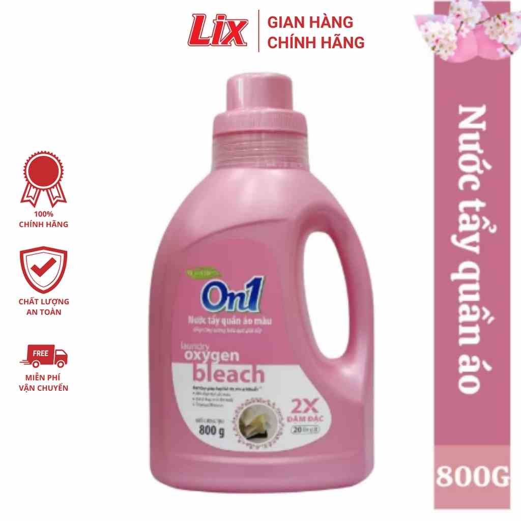 Nước tẩy quần áo On1 màu hương Tropical Blossom 800g N7601 khử mùi hôi ẩm mốc lưu hương thơm mát - Lixco Việt Nam