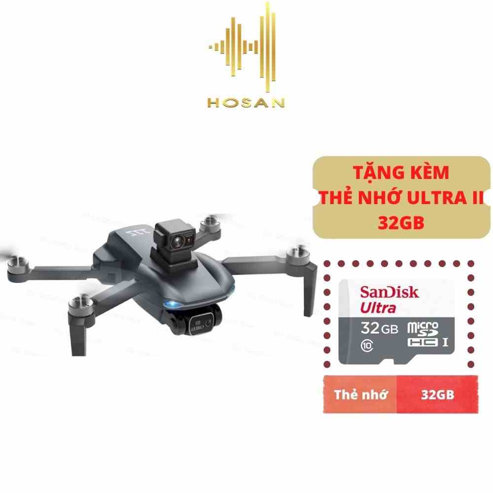 Flycam HOSAN SG108 Max / SG108  Pro tặng kèm thẻ nhớ Micro Utra 32GB - Bảo hành 1 tháng