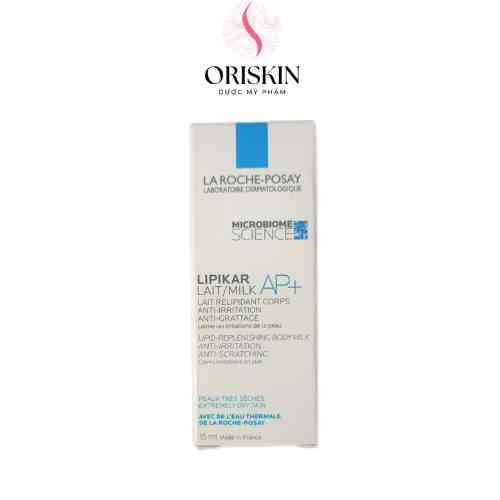 LA ROCHE POSAY LIPIKAR LAIT AP+ 15ML KEM DƯỠNG DẠNG SỮA GIÚP LÀM DỊU DA CHO DA KHÔ, TRẺ EM VÀ TRẺ SƠ SINH