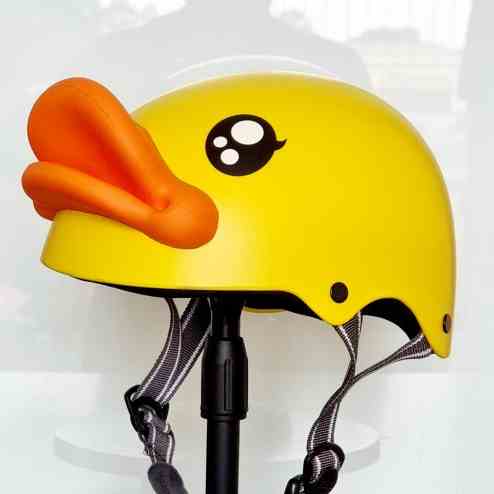 Mũ bảo hiểm trẻ con GRO HELMET vịt vàng nhiều màu vòng đầu 49-52 cm