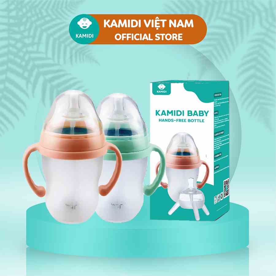 Bình Sữa Rảnh Tay Kamidi Baby Đa Chức Năng Cho Bé