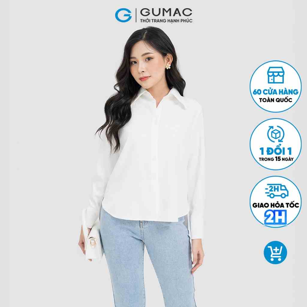 Áo sơ mi đô kiểu GUMAC AD04032