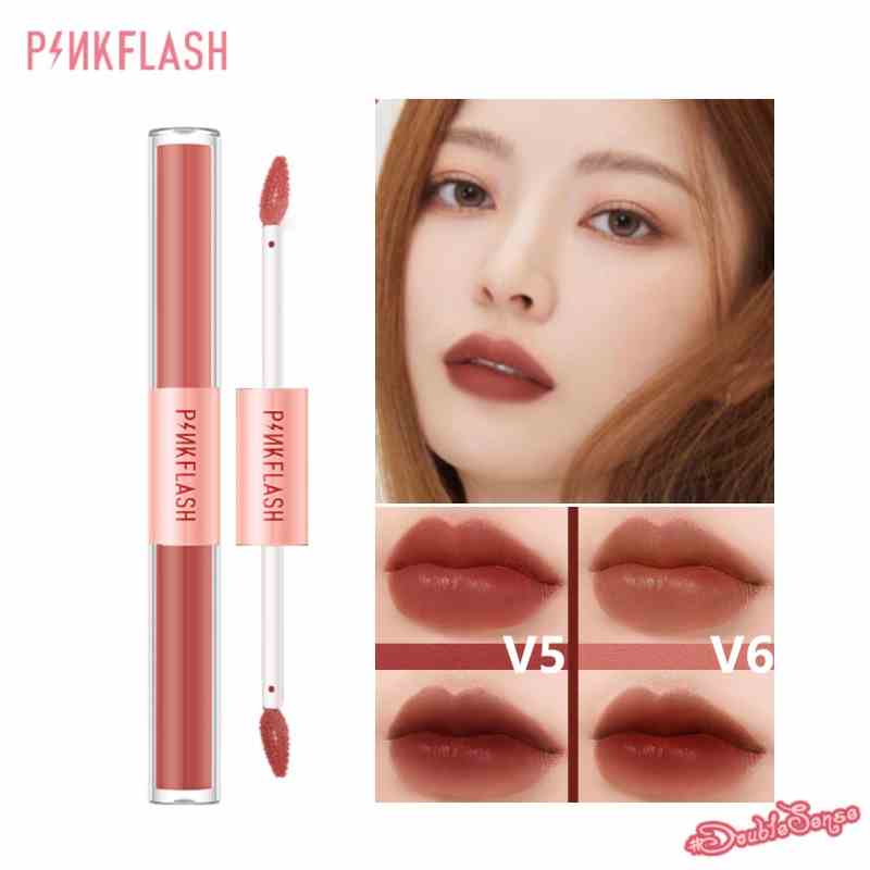 Son môi ANNIES PINKFLASH dạng lỏng hai đầu màu nhung mờ nhẹ có sắc tố cao lâu trôi