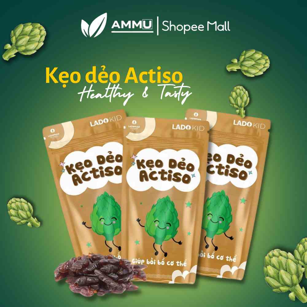 LADO KID KẸO DẺO ACTISÔ TÚI ZIP 40G