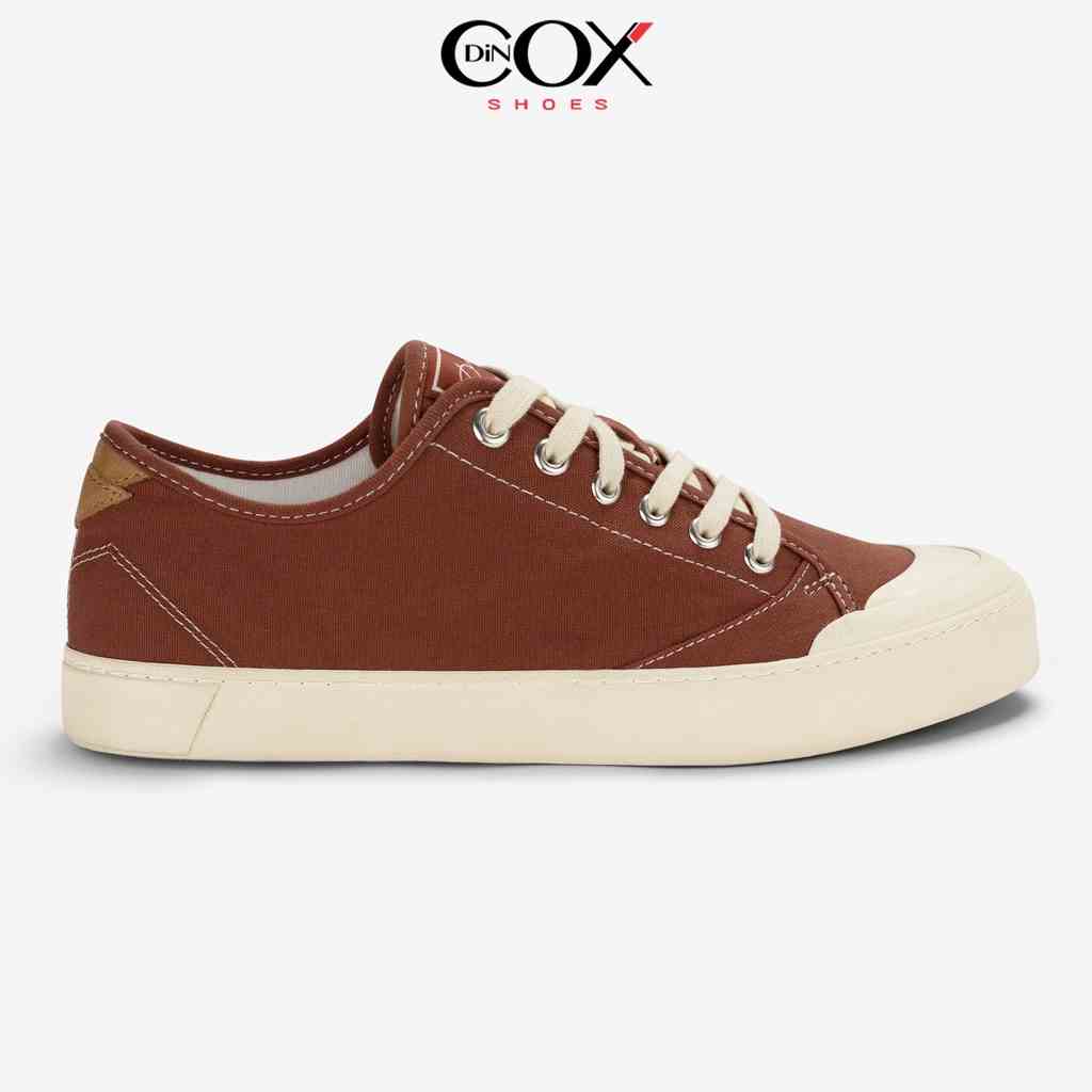 Giày Sneaker Vải Canvas Nam Nữ E16 Red Brick Sang Trọng