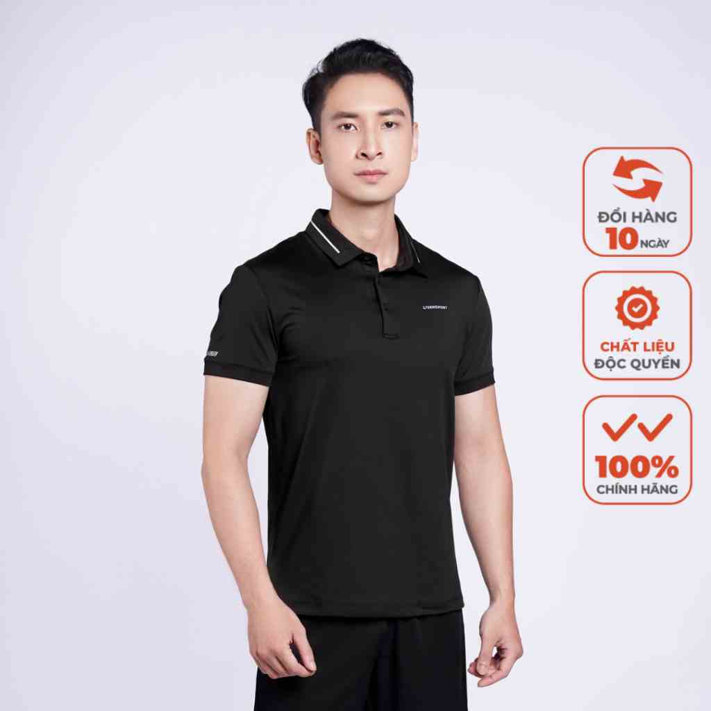 Áo Polo Nam Livan Sport 221001 Co Giãn, Thoáng Khí Cao Cấp