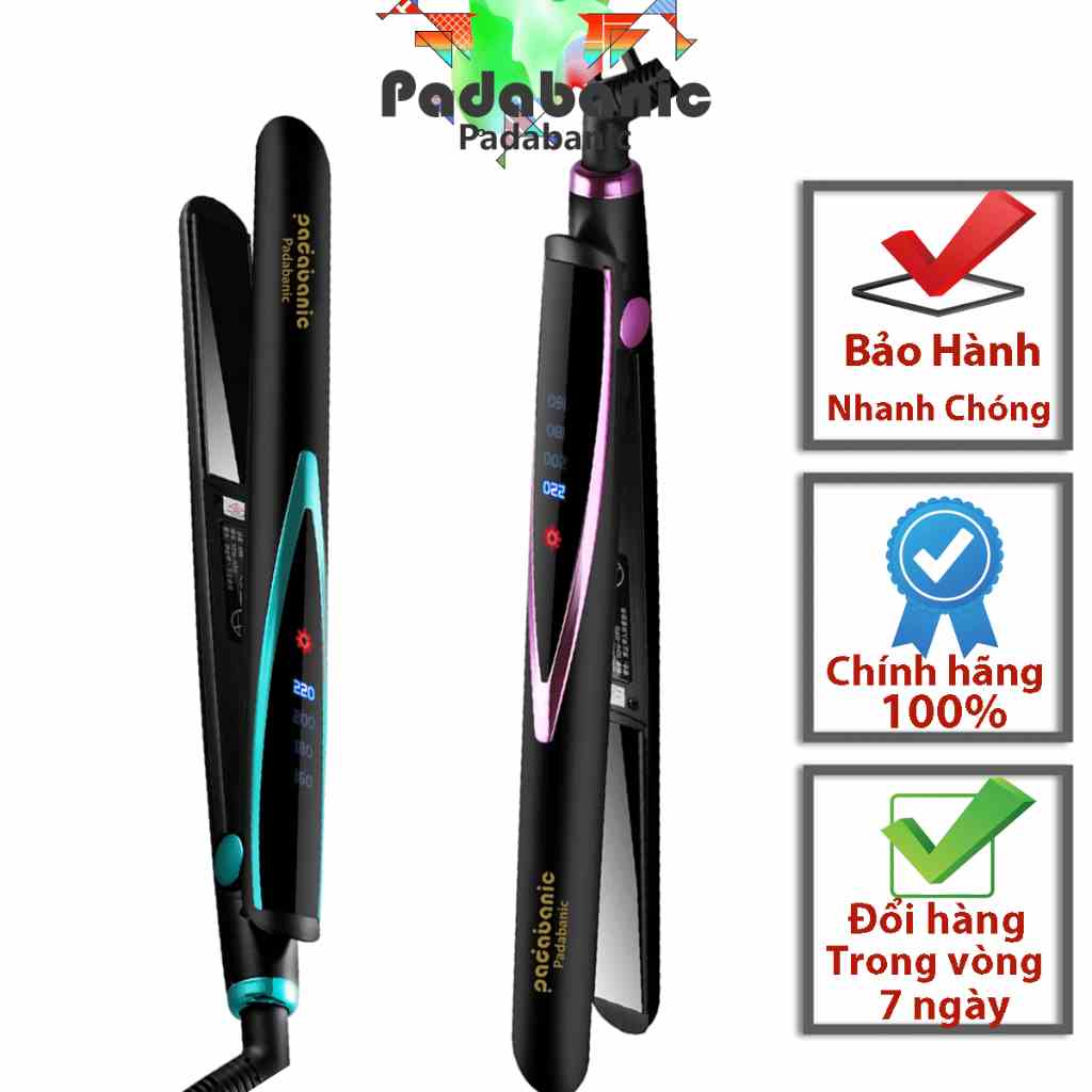 Máy Uốn Duỗi Tóc 2in1 Padabanic 2218 45w