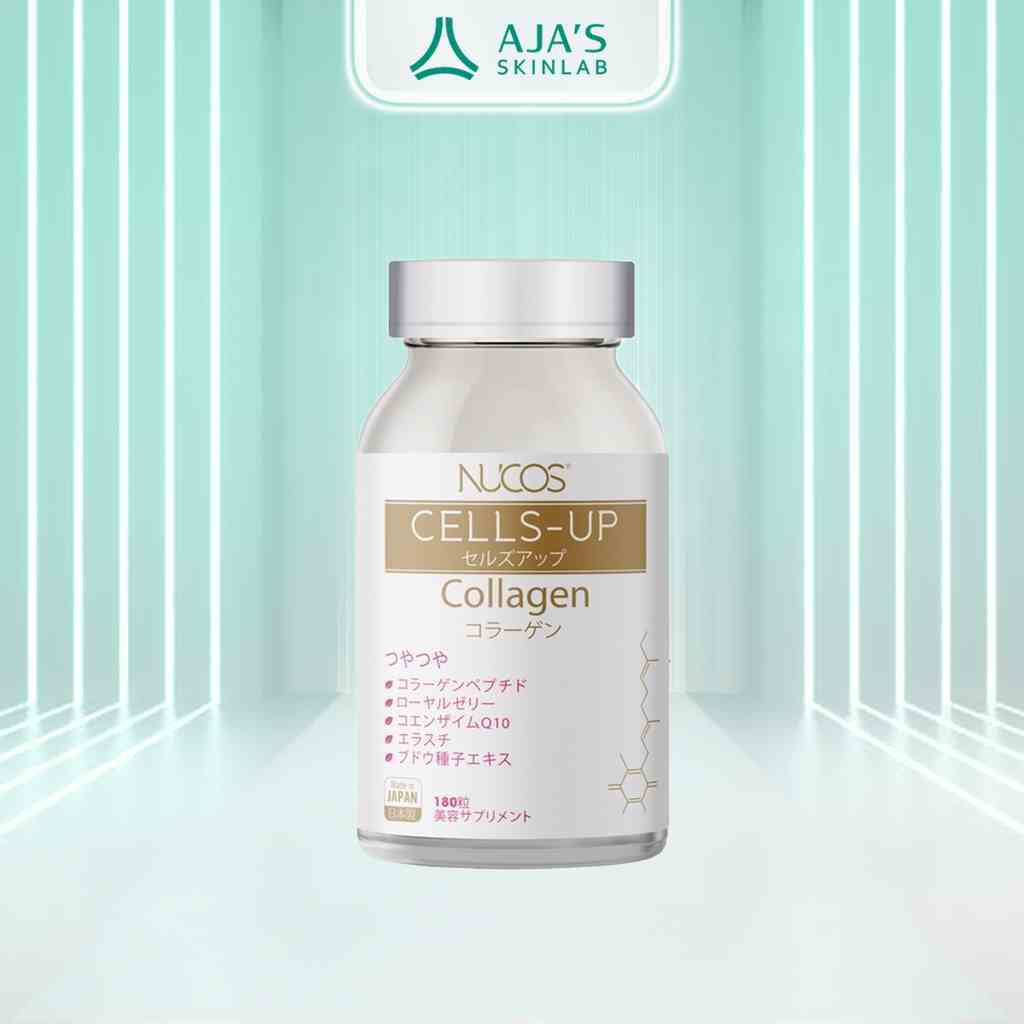 Collagen đẹp da chống lão hoá Nucos cells up 180 viên