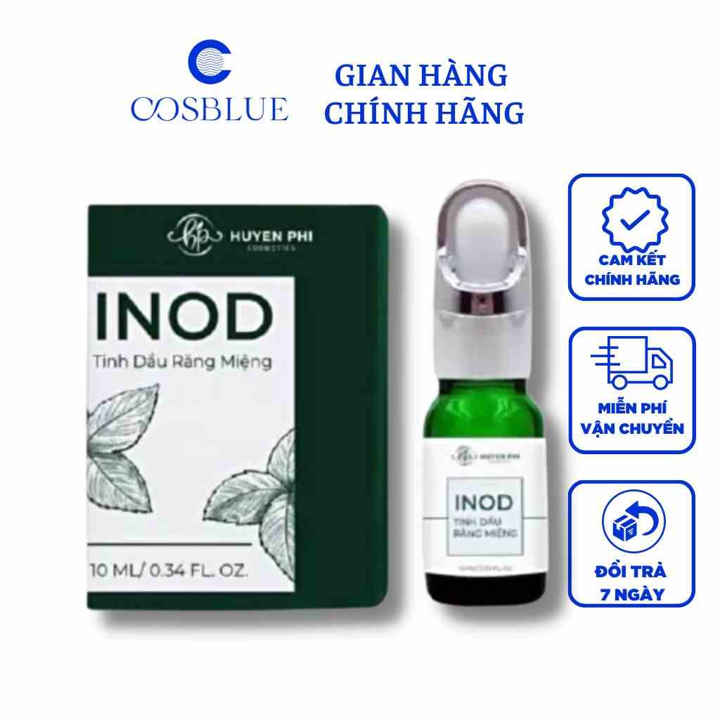 Tinh Dầu Hôi Miệng Inod Huyền Phi hết sạch hôi miệng, ngừa sâu răng, viêm lợi ê buốt răng hiệu quả